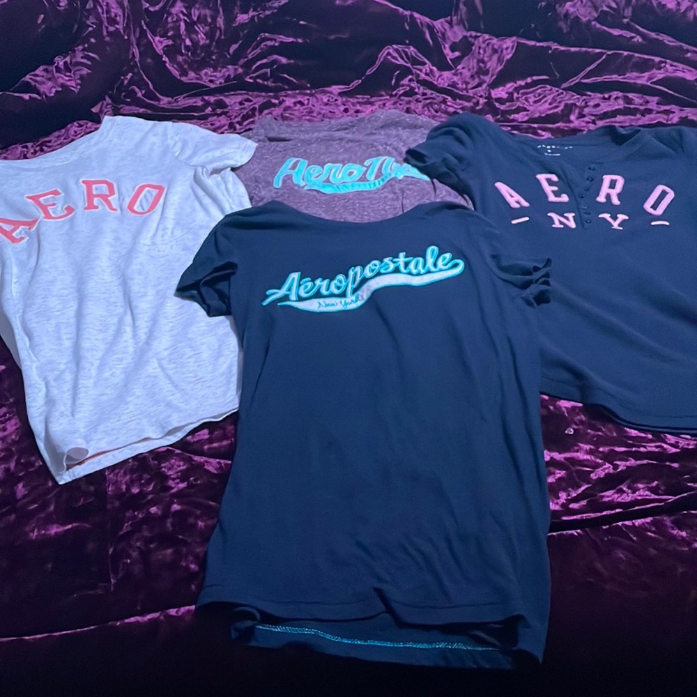 Shirts 4 all mediums and smalls worn once or twice